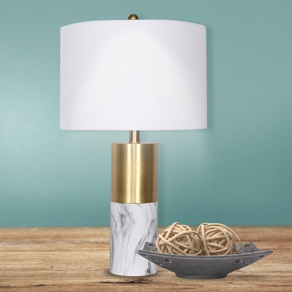 Lamp marble deals