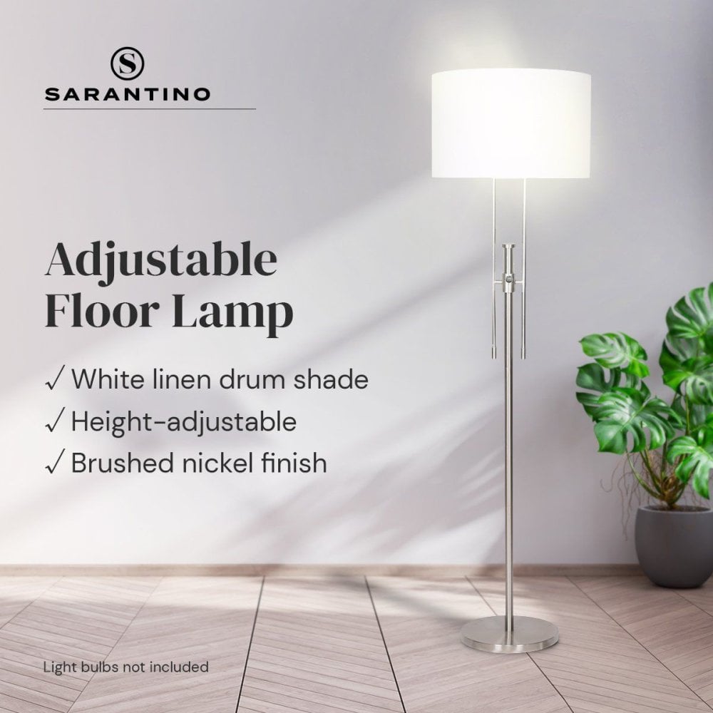 Modern adjustable on sale floor lamp